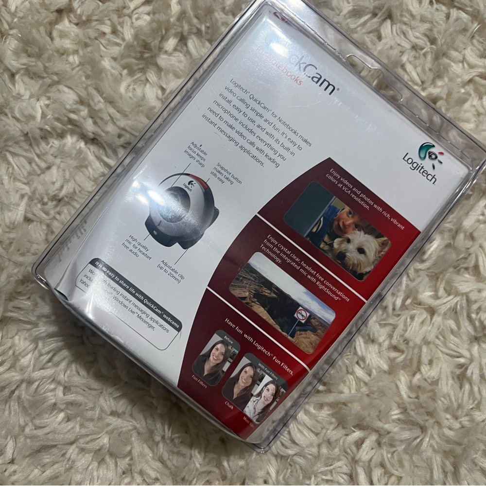 NIB Logitech Web Cam - Picture 3 of 4